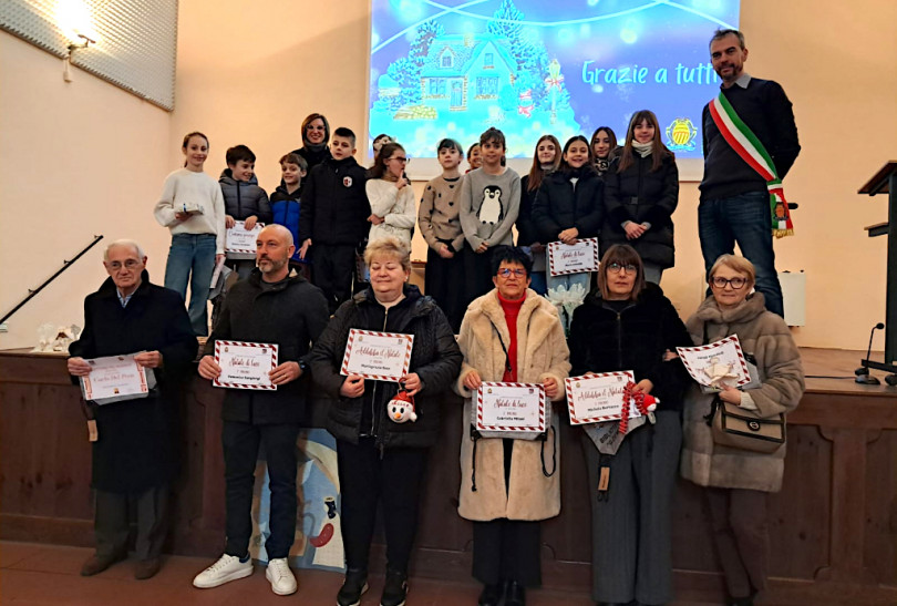 A Villanova la premiazione dei concorsi natalizi
